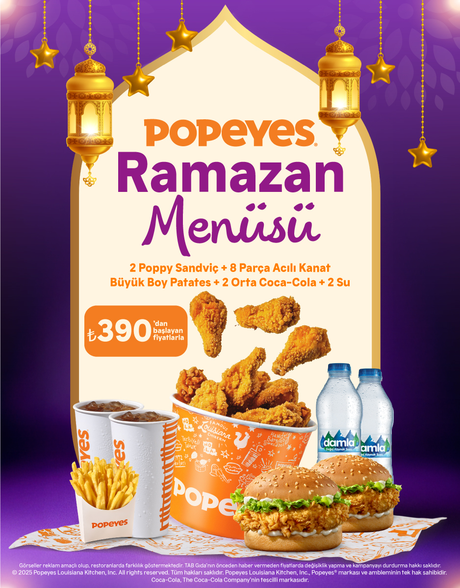 Popeyes® Ramazan Menüsü